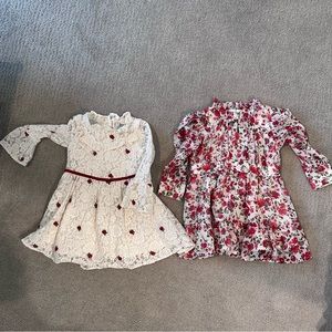 Janie & Jack dresses 18-24 mo
